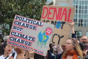 Protesta contra el cambio climático